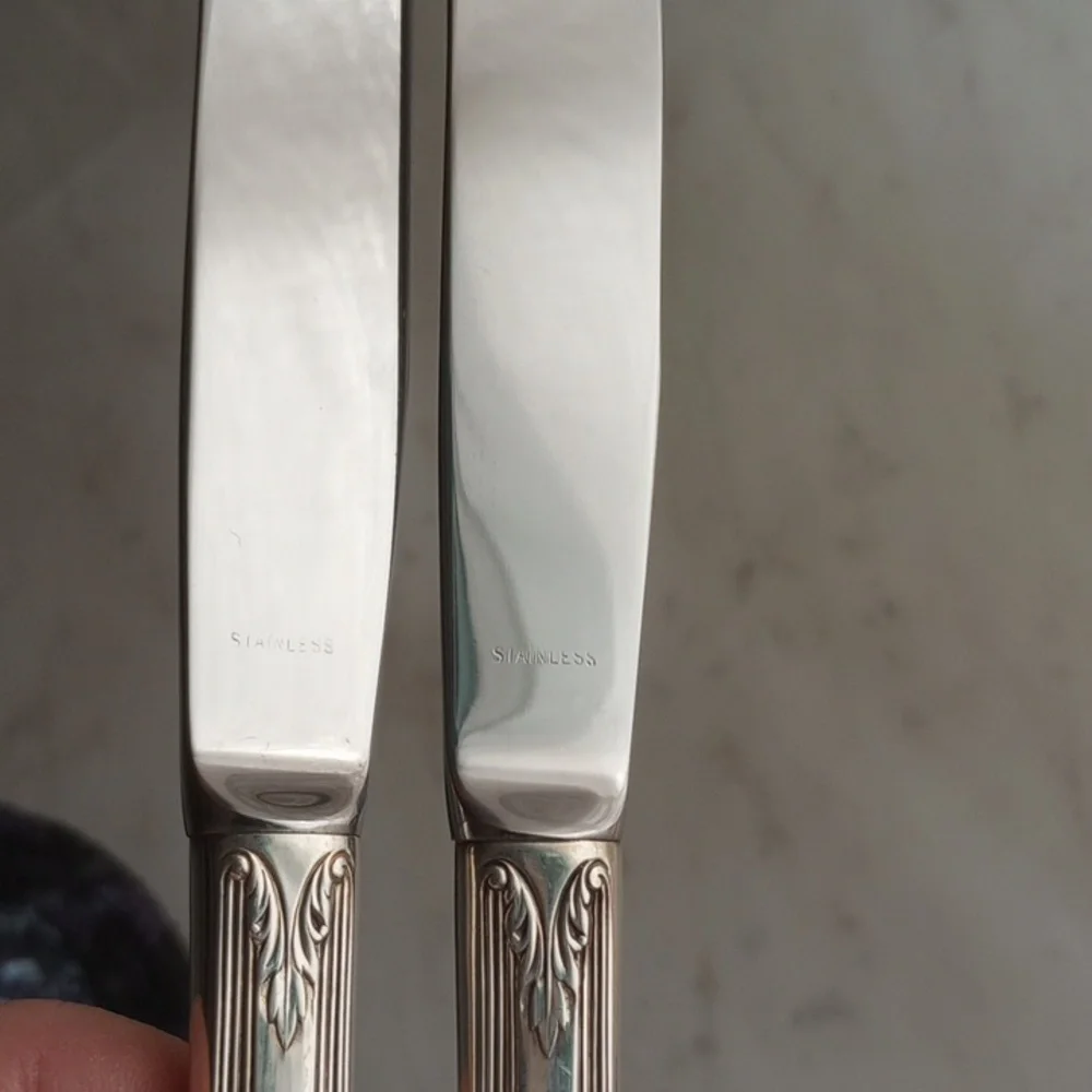 Sterling Silver Dinner Knives - Picture 8 of 8